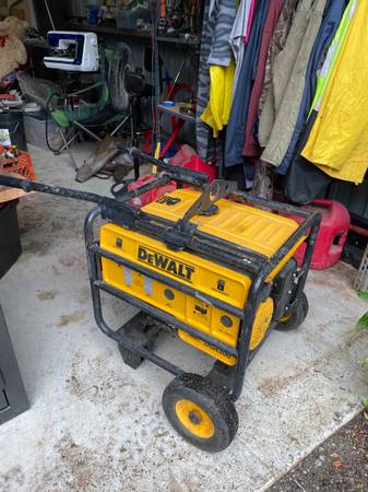 DeWalt generator 1