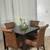 BOHO Dining Table & 4 Sea-Grass Dining Chairs From Pier 1 Imports 1 thumbnail