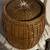 VINTAGE LARGE ROUND WOVEN WICKER and BAMBOO BASKET 3 thumbnail