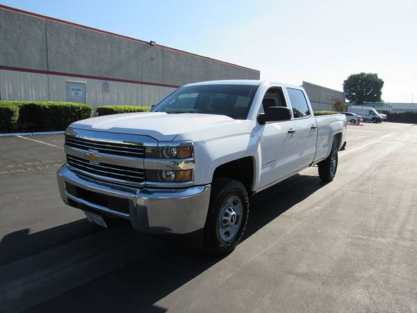 2017 Chevrolet Silverado 2500HD Work Truck crew cab long bed 4x4 1