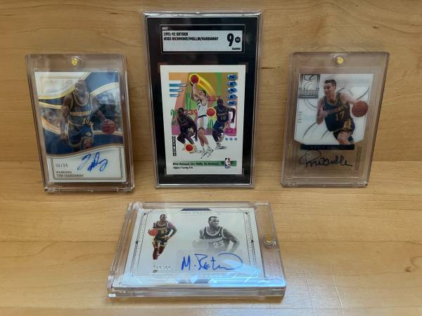 Premium Run TMC Warriors Auto Lot – Hardaway, Richmond, Mullin 1