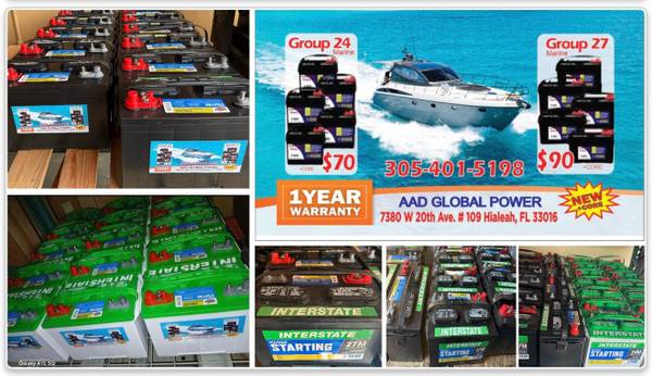Marine Battery $110 1