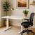 Modern White Adjustable Standing Desk – Sleek Home Office Design 1 thumbnail
