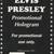 1993 Rockstreet Elvis Presley Promotional Hologram 2 thumbnail