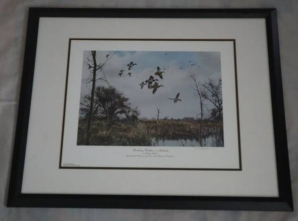 Breaking Weather Mallards by Eldridge Hardie Print 1992 1