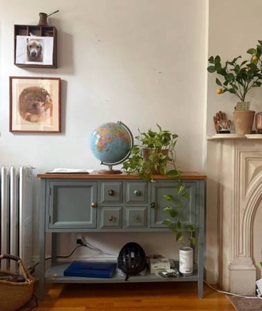 Blue Credenza - solid wood - drawers & cabinets 1
