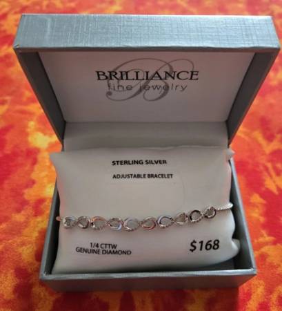 Sterling Silver Infinity Bracelet 1