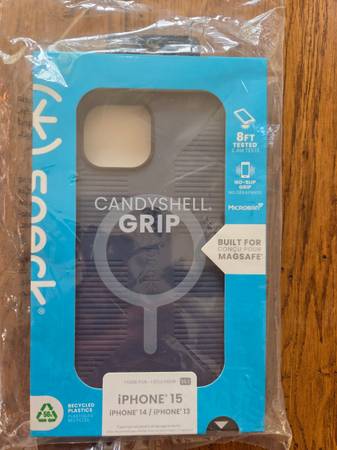 iPHONE 15 Speck Canyshell Grip Case  NEW   FREE 1