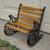 Mini 9" Cast Iron Wood Rocking Park Bench Toy, Doll House 4 thumbnail