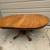Antique oak claw feet dining table 14 thumbnail