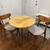 West Elm Luna Bistro Table & 2 Classic Cafe Dining Chairs 2 thumbnail