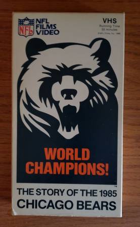 Chicago Bears VHS video 1