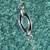 BLACK & SILVERTONE NECKLACE - 36" LONG 3 thumbnail