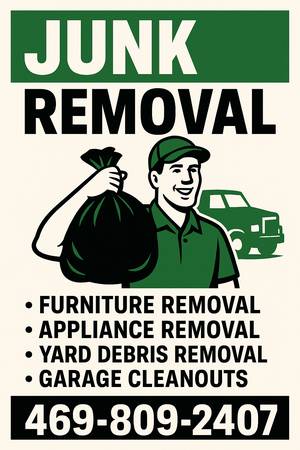 🚛 JUNK REMOVAL – SAME DAY SERVICE 🧹 1