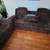 2 piece brown recliner sofas with cupholder 5 thumbnail