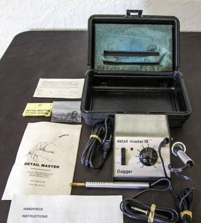 Detail Master III professional wood burning (pyrography) system 1