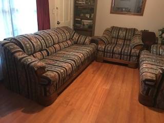 Juego de sofá/silla/sillón individual - $375 (Jackson)63470658741633122