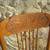 VINTAGE PRESSED BACK OAK LEAF COLONIAL STYLE " FEATHERBACK" CHAIR 5 thumbnail