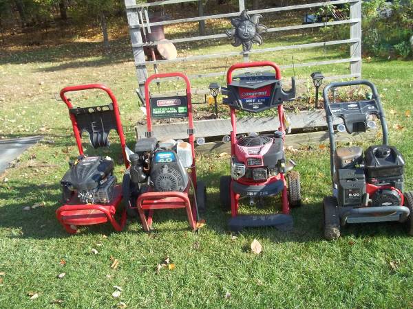 Pressure washers 1