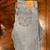Womens Levi’s 505 Straight Jeans Faded Blue Color 1 thumbnail