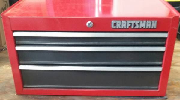 Craftsman toolboxes 3 banks 1