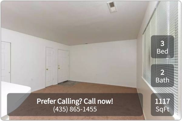 $1,211 / 3br - 1117ft2 - This is it! The ideal 3 bed 2 bath! Close distance to the campus (Cedar City)63932588457986120