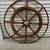 Antique mahogany 44" ships wheel w/mounting plate 1 thumbnail