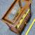Antique Glass & Wood Cased Apothecary/Gold Scale. 1800s 13 thumbnail