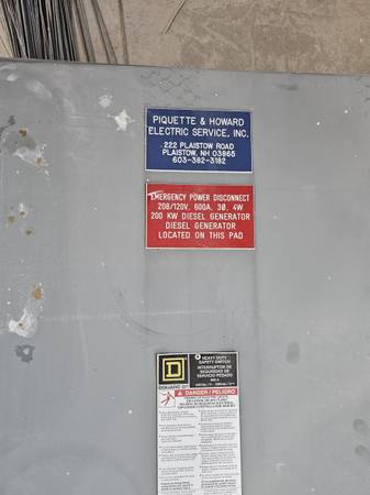 Electrical disconnect 1