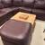 Leather sleeper sectional 1 thumbnail