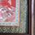 Huanghuali Wood Framed Asian embroidery Art Bat,Phoenix,Peony. 2 thumbnail