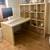 IKEA Perpendicular Desk (Bookshelves not Included) 1 thumbnail
