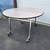 Sico 48" Round Mobile Cafeteria banquet Pacer Folding Table 2 thumbnail