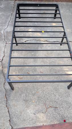 Twin Metal Bed Frame 1