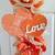 🧡 DAZZLING ORANGE DOUBLE HEART LOVE FRONT DOOR DECOR $40 6 thumbnail