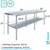 NEW GSW 72" stainless steel table food prep kitchen FREE DELIVERY 2 thumbnail