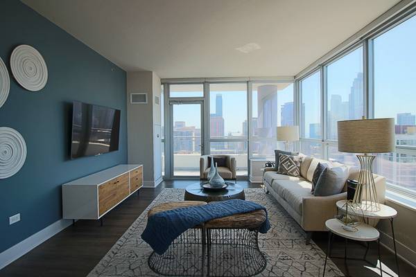 Awesome 2 bed in South Loop w washer/dryer in unit, ss appli, and pool 1