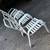 Four Outdoor Patio Aluminum Chairs 2 thumbnail
