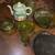 10 pcs Green vintage Indiana glass 6 thumbnail