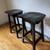 Two Solid Maple Illusion 24” Bar Stools Ridge View Woodcraft USA 3 thumbnail