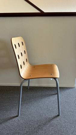 Modern bent plywood chairs 1