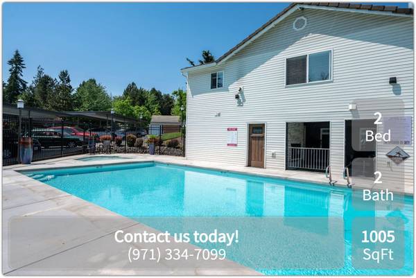 $1,783 / 2br - 1005ft2 - Twin Creeks - 2 Bed, 2 Bath, Beautiful landscape views (Clackamas - Near Clackamas Town Center)63820795802371122