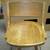 2 solid oak swivel bar stools cut to kitchen counter height 35" 8 thumbnail