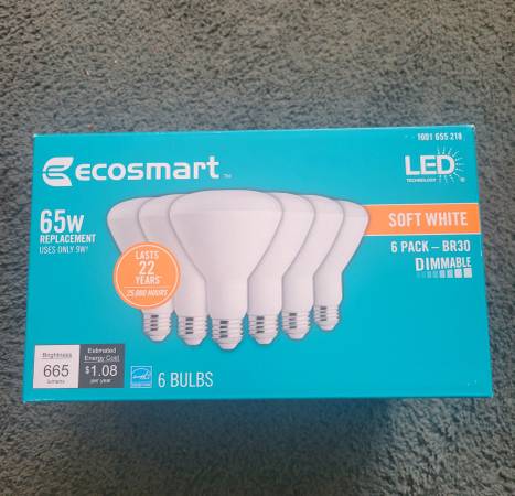 Br30 led soft white bulbs 6pk 1