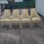 4 beautiful vintage  scoop style chairs 1 thumbnail