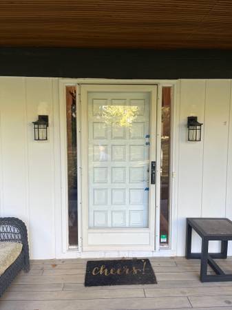 Front Entry Door & Screen Door 1