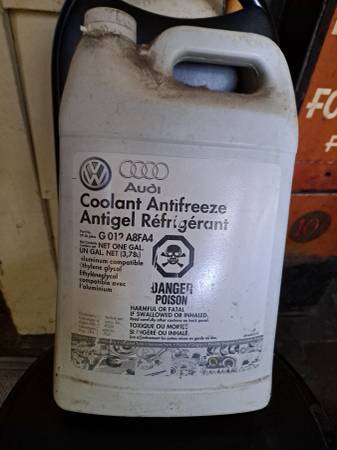 antifreeze for VW/Audi 1