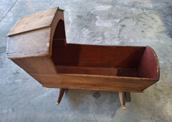 Antique baby cradle 1