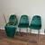 Emerald green gold velvet dining chairs 1 thumbnail