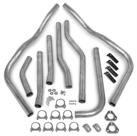 Hooker Mandrel bent Dual exhaust for square body gm trucks new in box 1